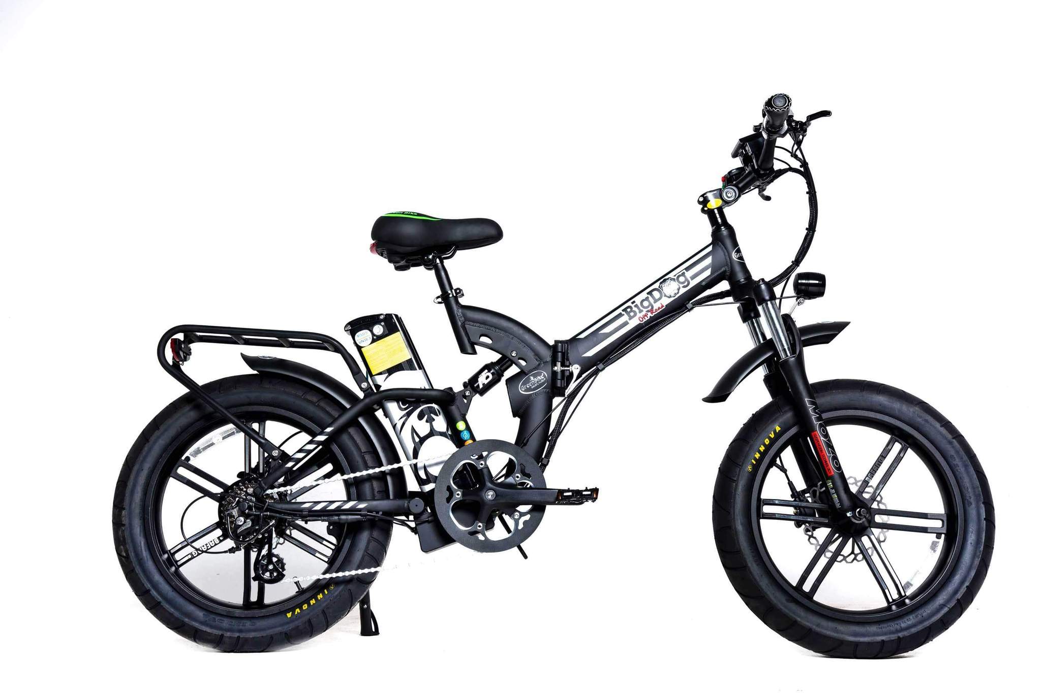 Green Bike Electric Bike Big Dog Off Road Fat Tire Folding Ebike 20