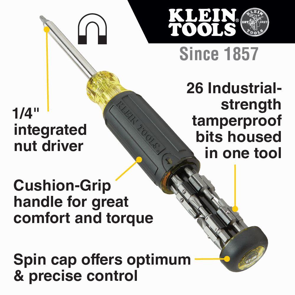 27-in-1 Tamperproof Screwdriver ;