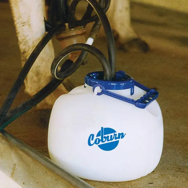 Coburn Quarter Milker with Safety Overflow Valve