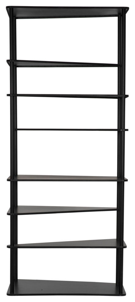 Everest Bookcase   Industrial   Bookcases   by Noir  Houzz