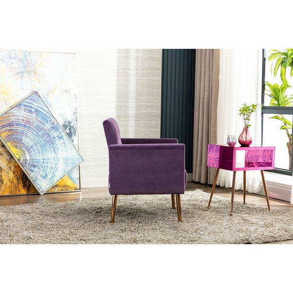 Living Room Modern Velvet Accent Chair