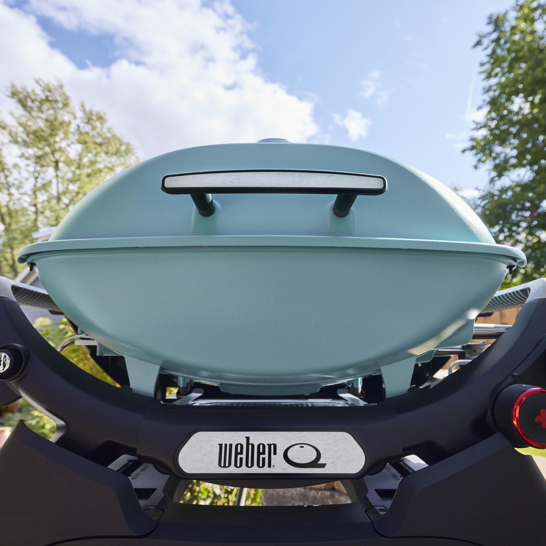 Weber 1500379 Q 2800N+ Gas Grill (Liquid Propane) - Sky Blue