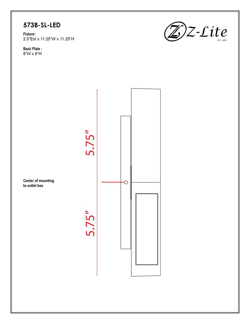 Z-Lite 573BSLLED