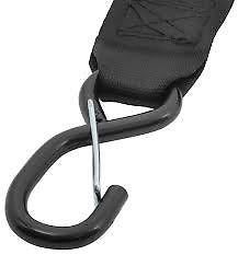 Boat Buckle F17635 2.0 in. x 13 ft. Pro Series Kwik Lok Gunwale Tie-Down&#44; Black