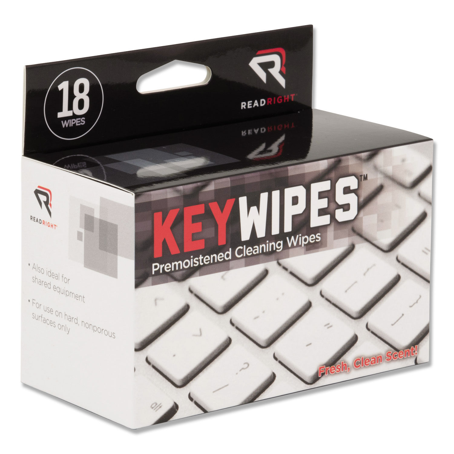 KeyWipes Keyboard Wet Wipes by Read Rightandreg; REARR1233