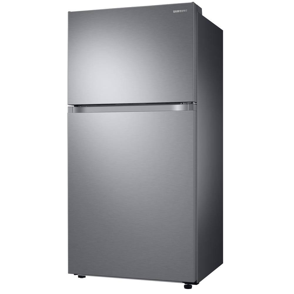  33 in. 21 cu. ft. Top Freezer Refrigerator with FlexZone and Ice Maker in Fingerprint-Resistant Stainless Steel RT21M6215SR