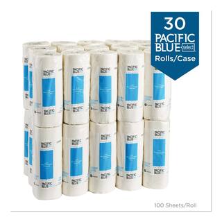 Georgia-Pacific Pacific Blue Select Perforated Paper Towel 8 45x11 White (100 Sheets per Roll 30 Rolls per Carton) GPC27300