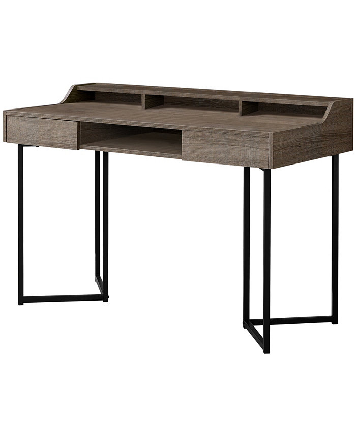 Monarch Specialties 48L Computer Desk -in Dark Taupe