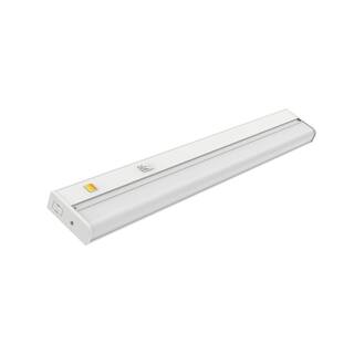 Commercial Electric Direct Wire Aluminum 24 in. LED White CCT Changing Under Cabinet Light PL9035