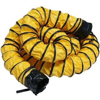 Rubber-Cal 24 in. I.D. x 25 ft. Air Ventilator Heavy-Duty Flexible Ventilation Hose 01-192-24