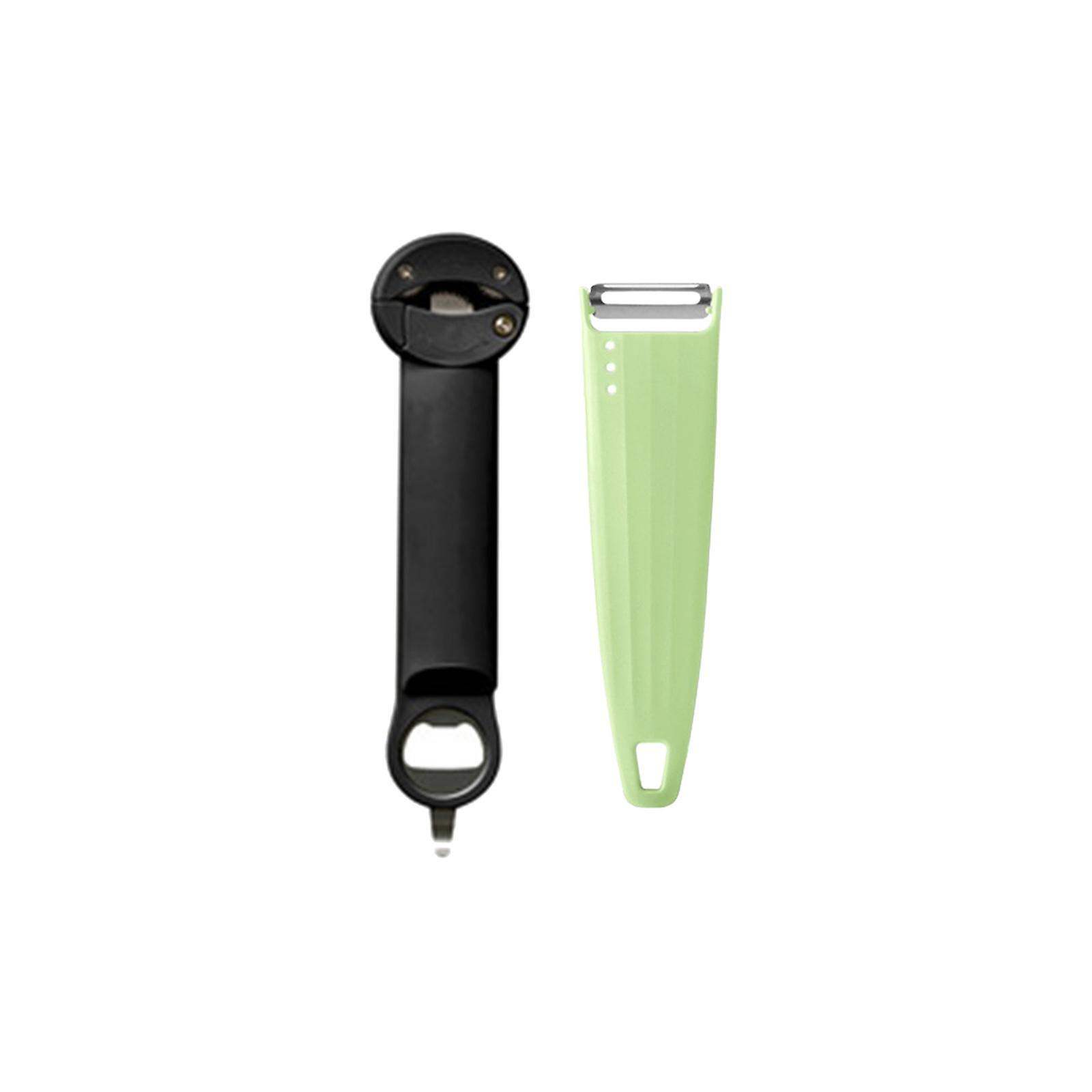 Adjustable Jar Bottle Opener Household Kitchen Tool Tight Lid Opener For Can Black