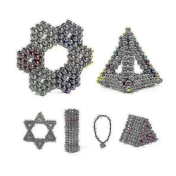 256pcs 3mm Colorful Magnetic Early Education Puzzle Toy