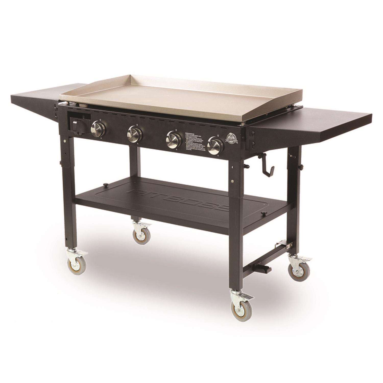 Pit Boss PB575GS4 Standard 4 Burner Liquid Propane Outdoor Griddle Black