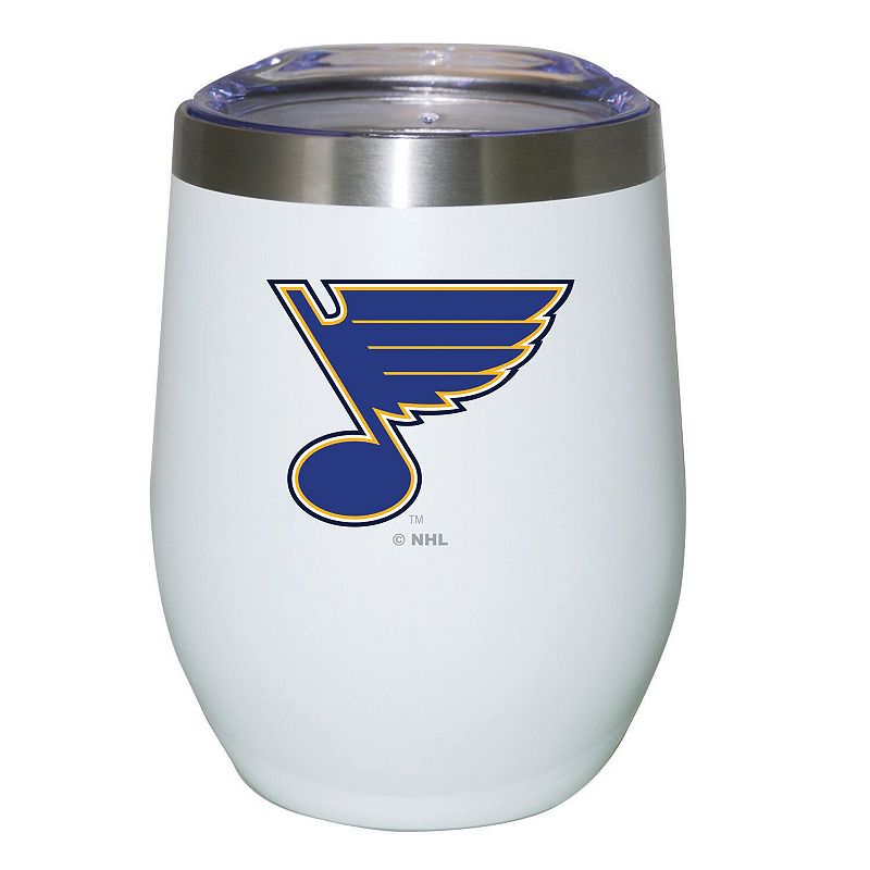 St. Louis Blues 12oz. Logo Stemless Tumbler