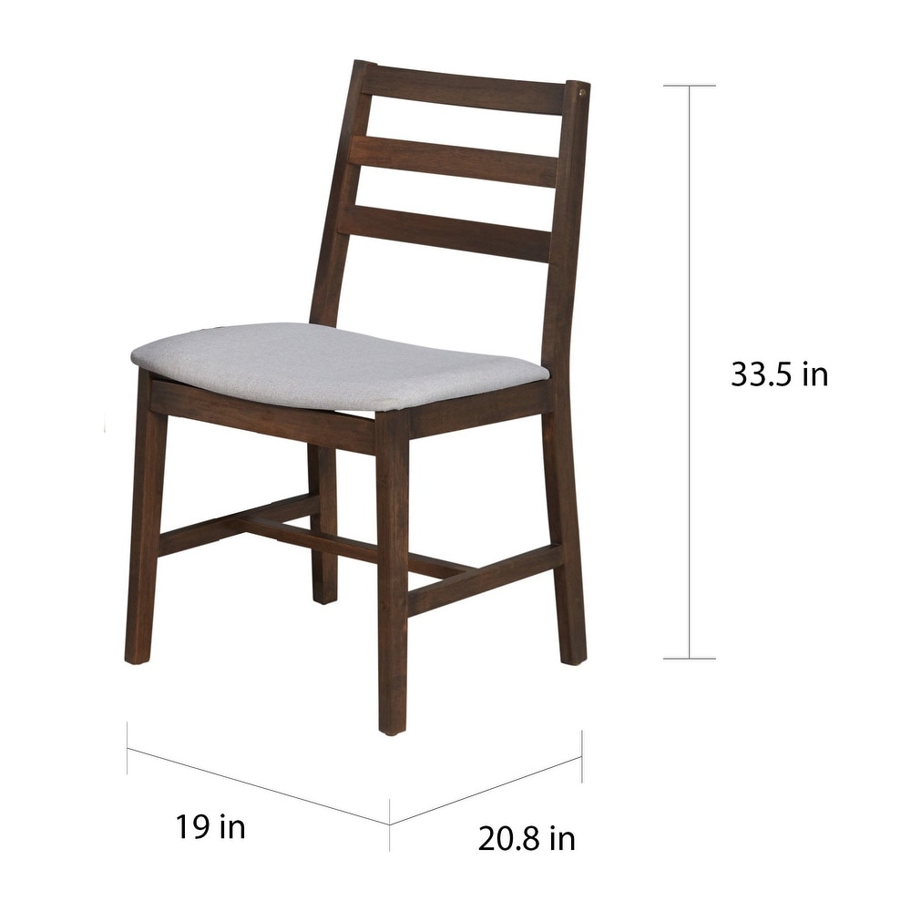 Simple Living Charlie Mid Century Rubberwood 5 piece Dining Set