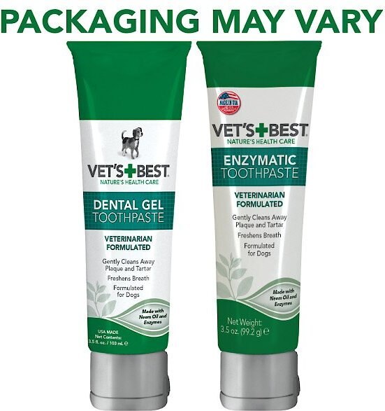 Vet's Best Toothbrush and Toothpaste Dental Kit