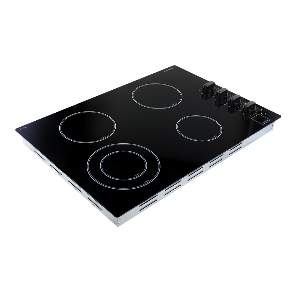 thermomate 30 in. Total 73 000W Built In Electric Cooktop with 4 Burners  Radiant Smooth Surface 240V