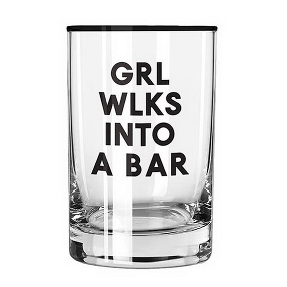 Christian Brands G5621 Rocks Glass   Grl Wlks Into...