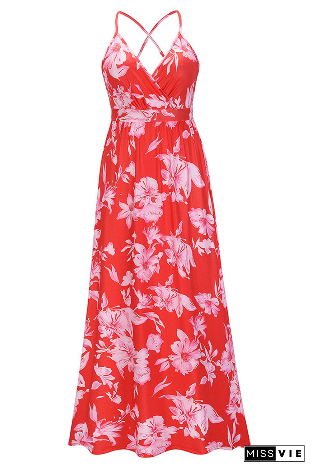 Floral Slip Maxi Dress Wholesale