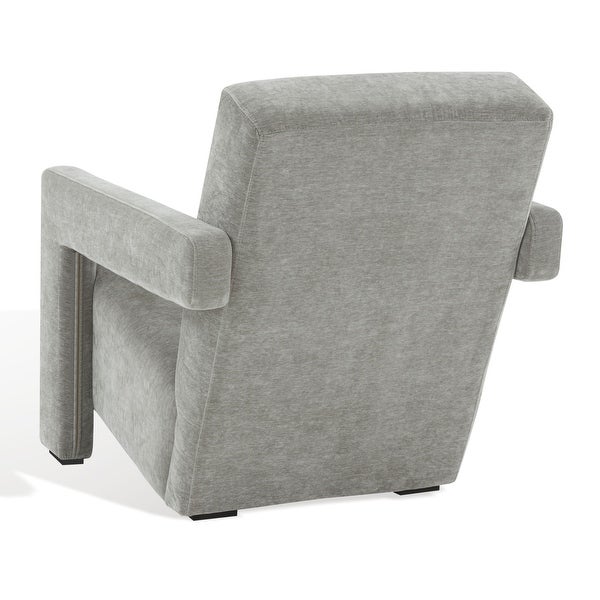 SAFAVIEH Couture Taylor Modern Velvet Accent Chair - 27 in. W x 35 in. D x 30 in. H