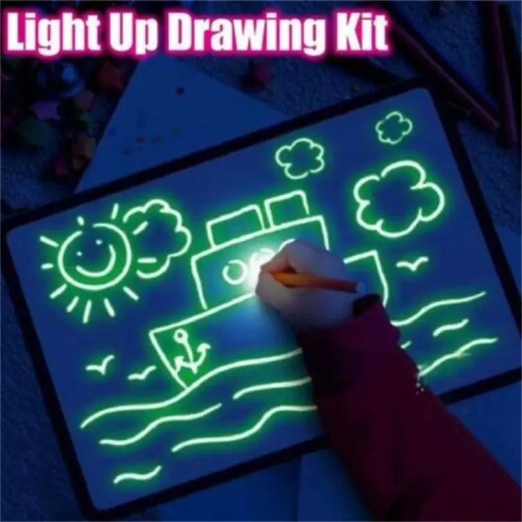 🔥BIG SALE - 25% OFF🔥🔥🌟Magic LED Light Drawing Pad - Release the Creativity of Children!☀