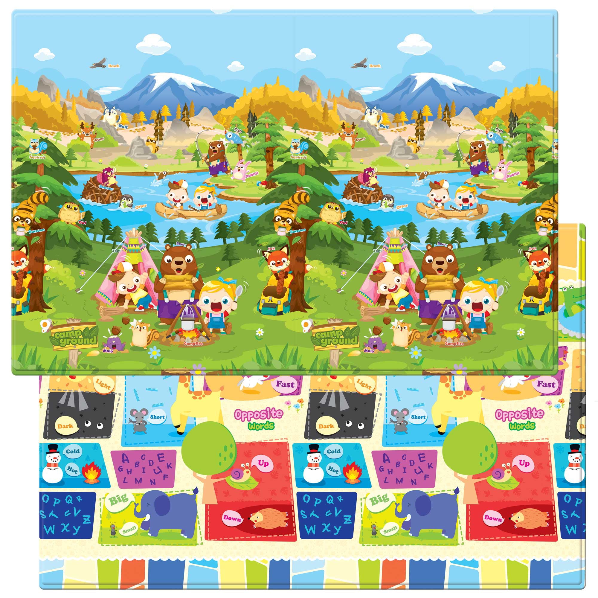 Baby Care Let's Go Camping Baby Playmat