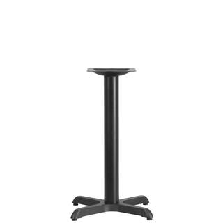 Carnegy Avenue Black Metal Pedestal Dining Table - Base Only - Seats 2 CGA-XU-3403-BL-HD