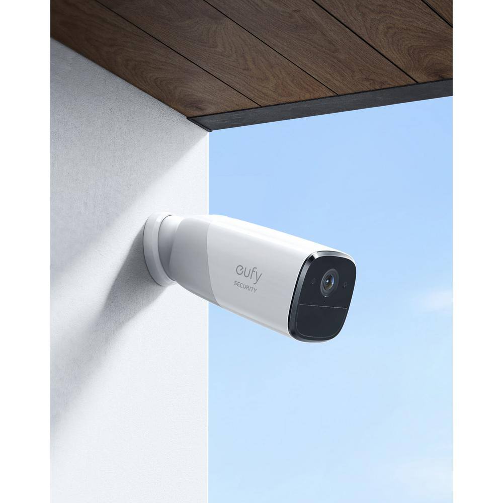 eufy Security EufyCam 2 Pro Wireless Home Security Camera System 3-Cam Kit 365-Day Battery Life 2K Resolution No Monthly Fee T88521D1