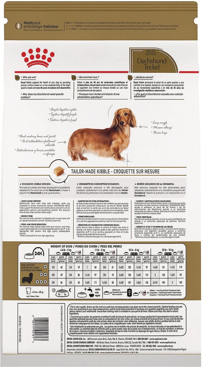 Royal Canin Breed Health Nutrition Dachshund Adult Dry Dog Food