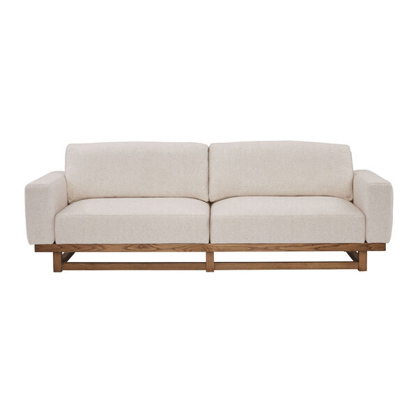 Floating Track Uph White Brown Sofa