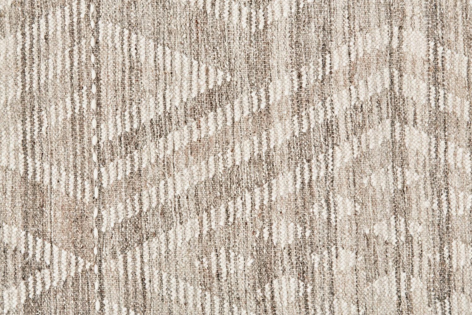 Bray Flatweave Taupe and Ivory Rug by BD Fine