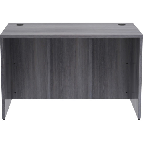 Lorell Weathered Charcoal Laminate Desking Desk Shell (69548)