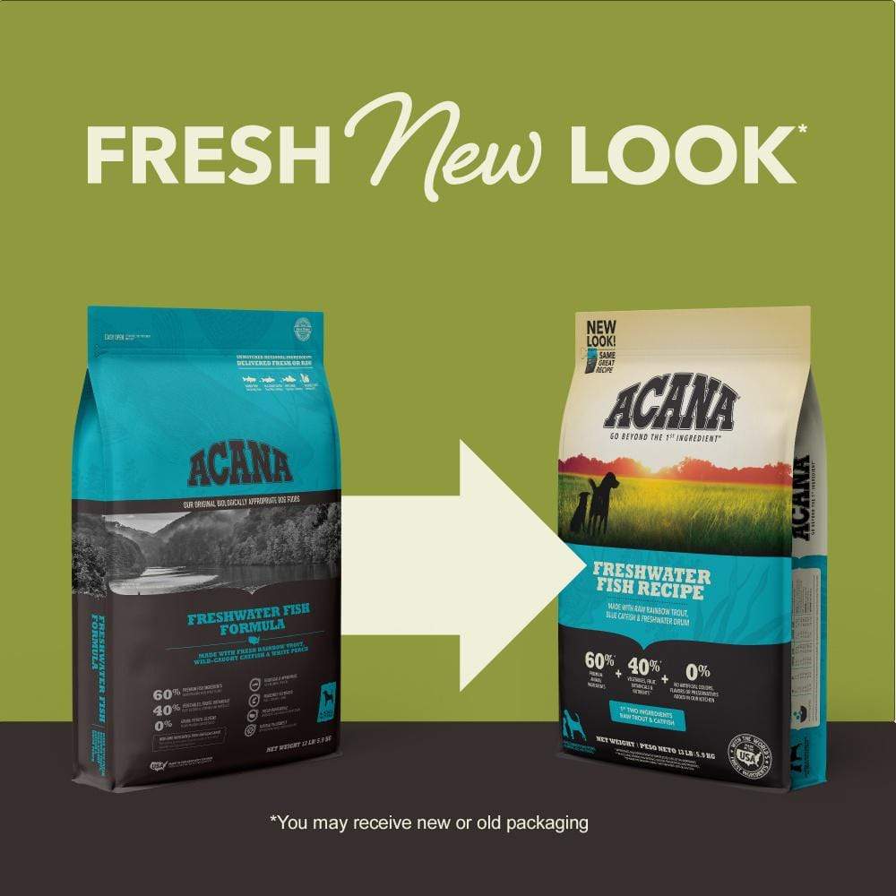 ACANA Freshwater Fish Formula Grain Free Dry Dog Food