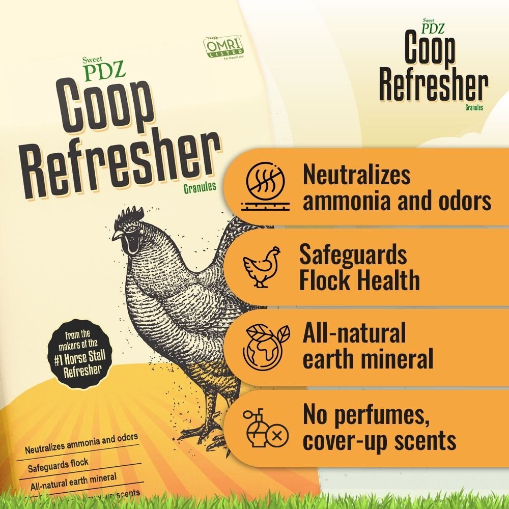 Sweet PDZ Chicken Coop Refresher