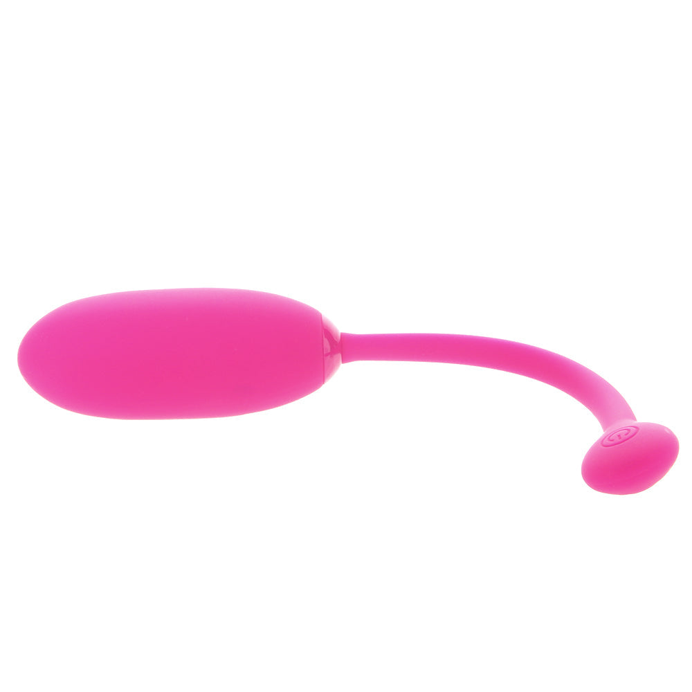 Advanced Rechargeable Silicone Kegel Ball in Pink