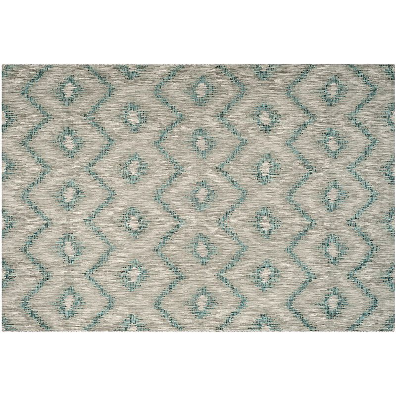 Safavieh Courtyard Marrakesh Geometric Indoor Outdoor Rug