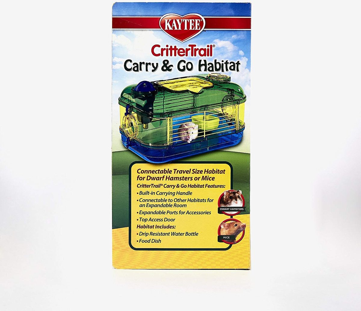 Kaytee CritterTrail Carry and Go Small Animal Travel Habitat