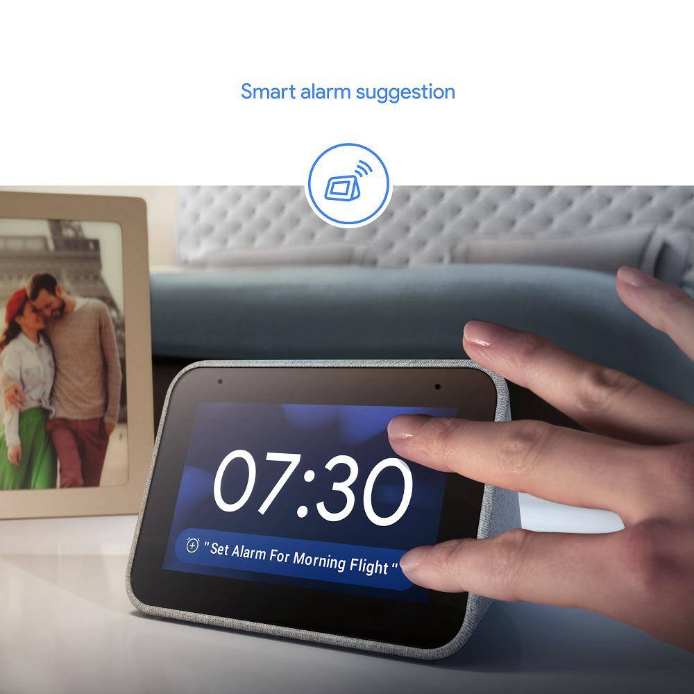 Lenovo Smart Clock with the Google Assistant ZA4R0002US