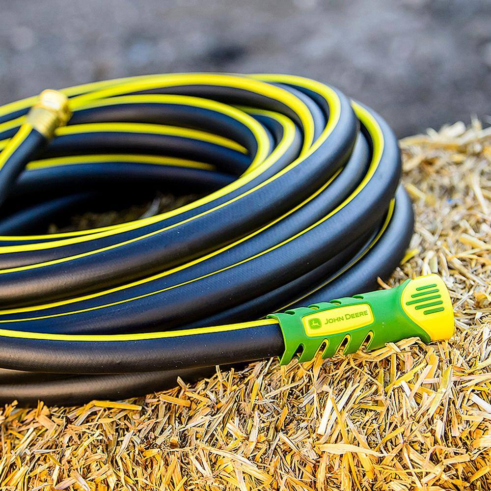 John Deere Rubber 58 in. x 50 ft. Hose CJDVP58050