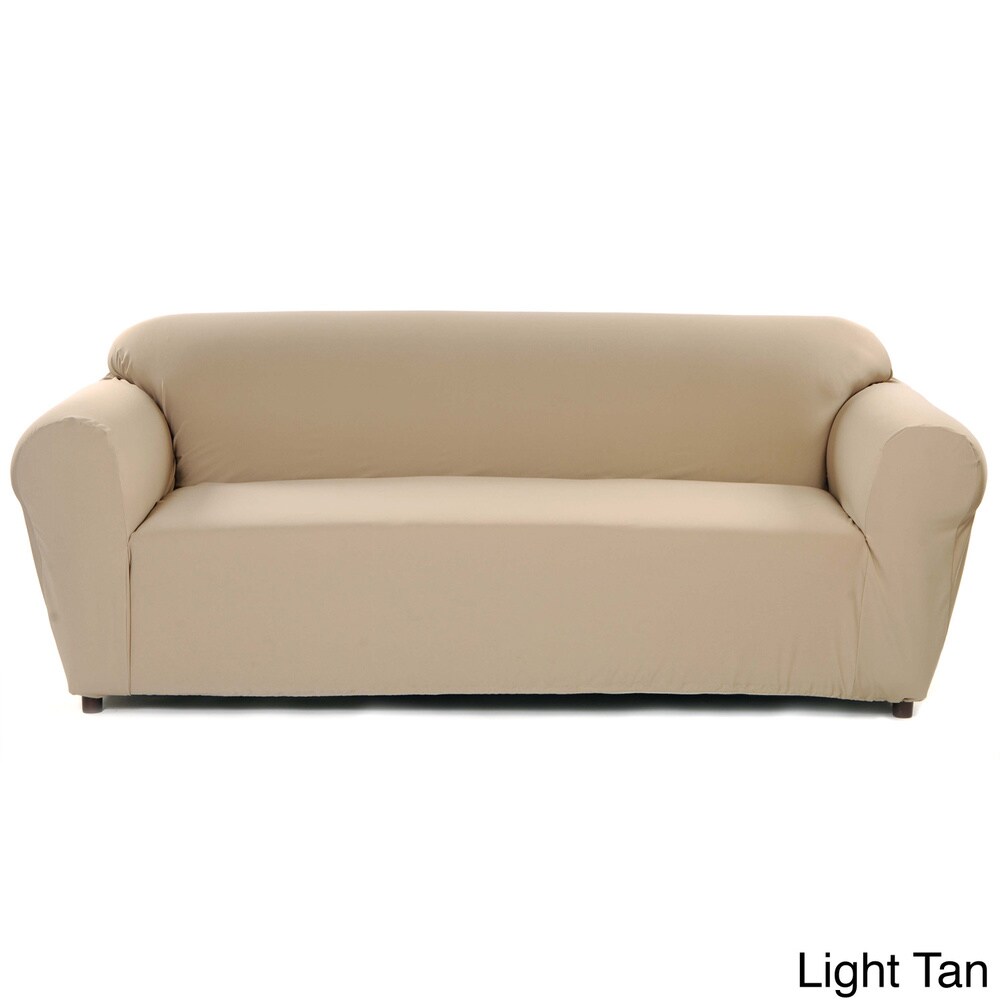 Classic Slipcovers Stretch Poly Twill Sofa Slipcover