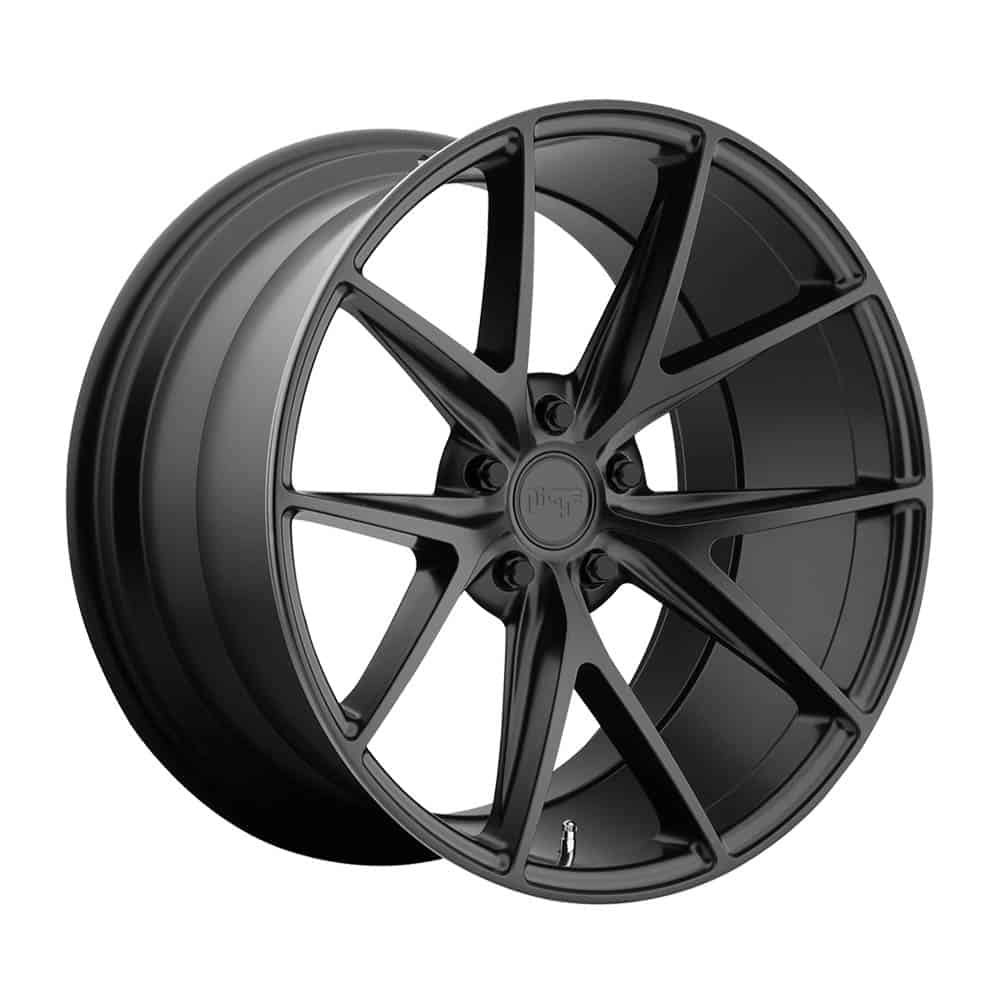 Niche 1PC M117 MISANO M117 20X9 5X112 MT-BLK 27MM