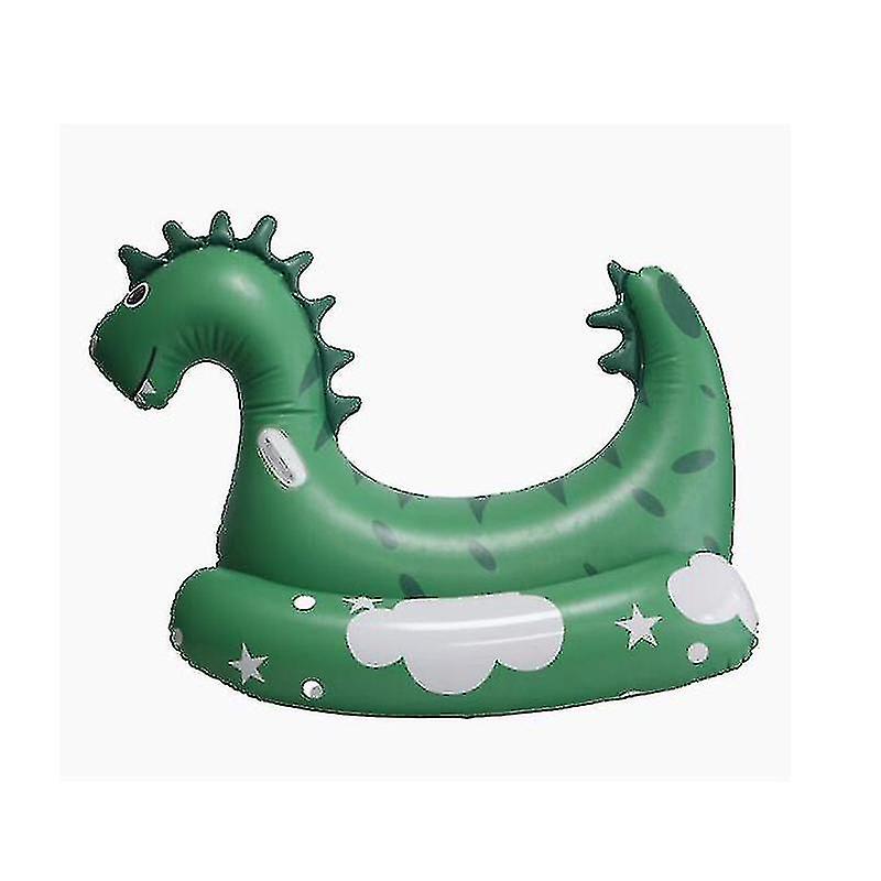 Giant Dinosaur Inflatable Pool Float Party Toys Ride-on With Durable Handles Summer Beach Swimming Pool Party Game Pool Toy Tube Raft Lounge Ki