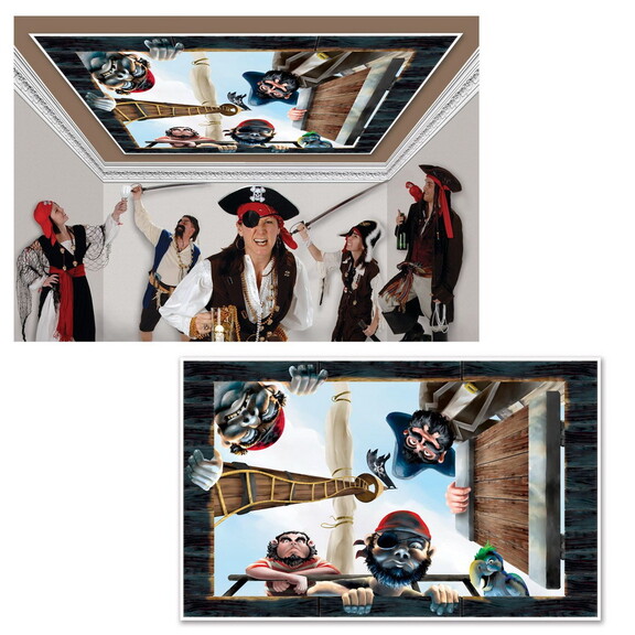 Beistle 52303 Pirate Insta View  creates a scene o...