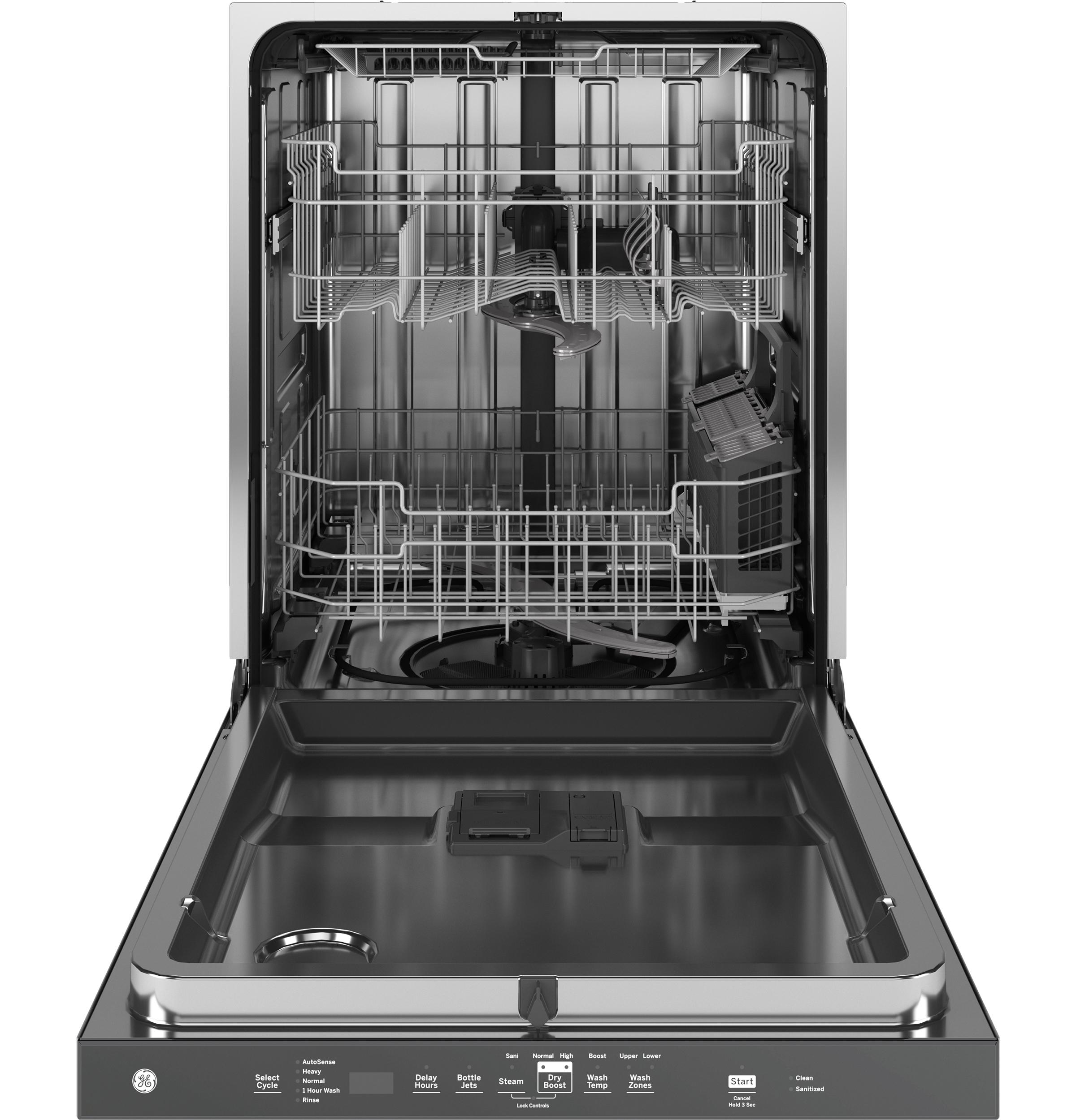 Ge Appliances GDP670SGVBB Ge® Top Control With Stainless Steel Interior Dishwasher With Sanitize Cycle