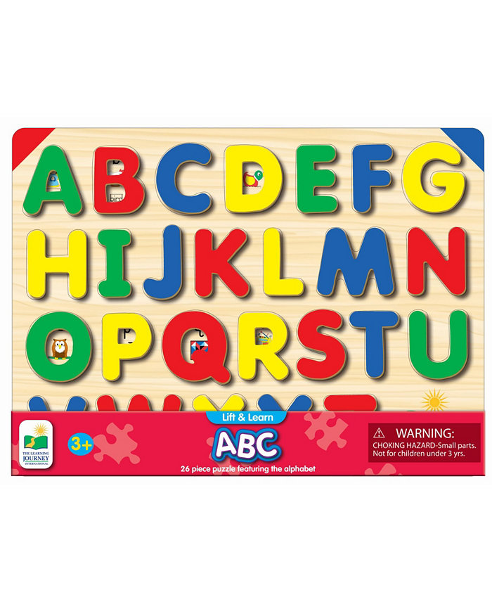 The Learning Journey Lift and Learn ABC Puzzle