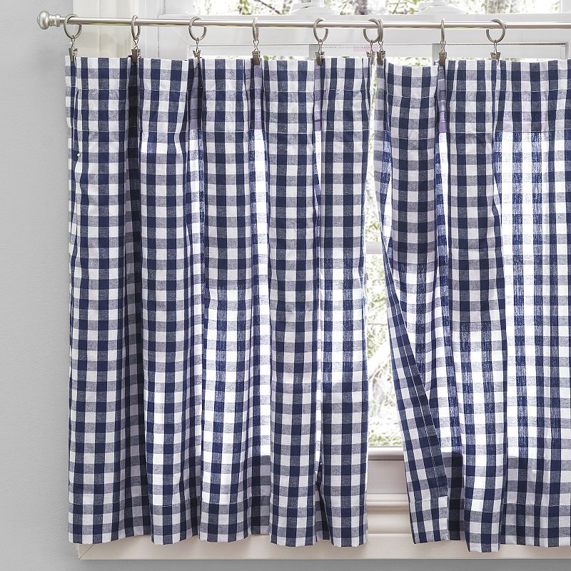 Checkmate Tier Pair Curtain