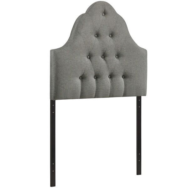 Sovereign Tufted Fabric Twin Headboard - - 9418906