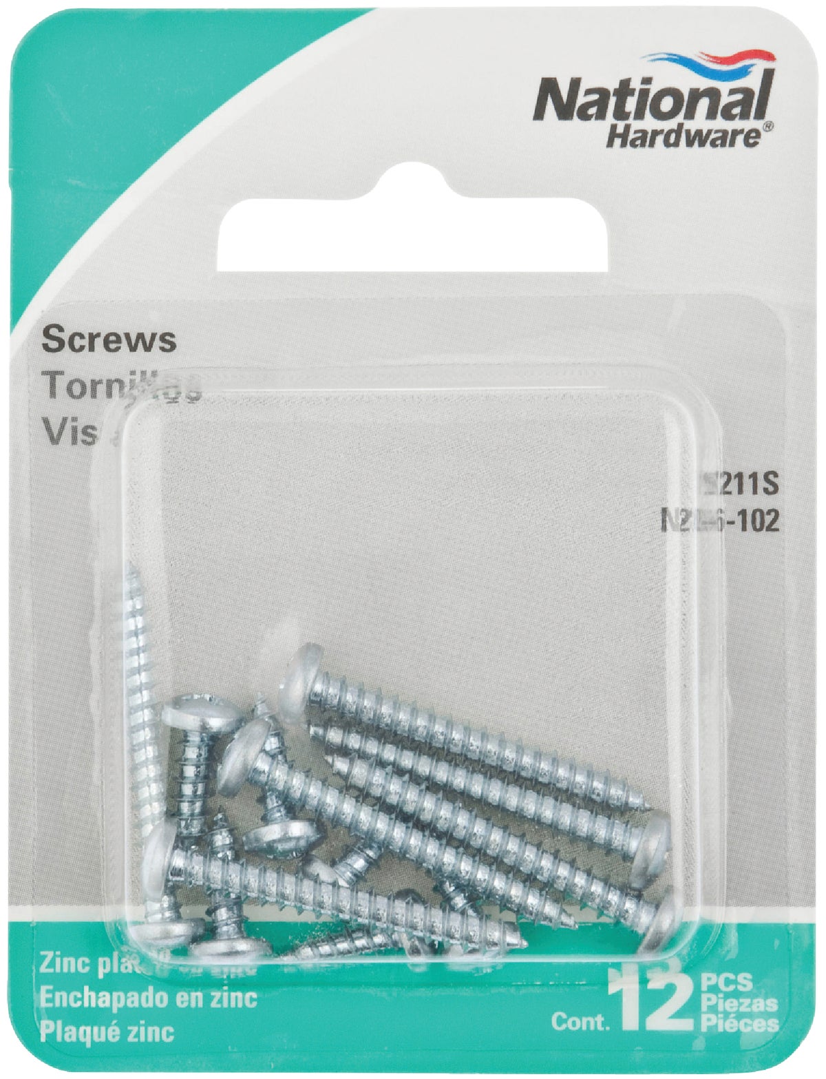 National 211 Shelf Bracket Screw Zinc