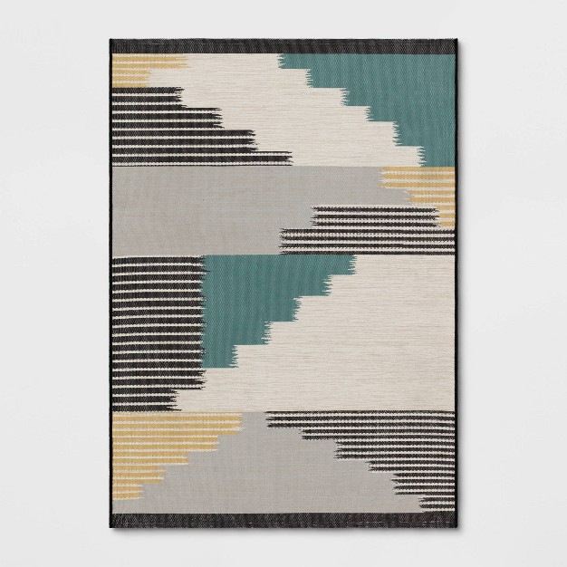 7 x27 X 10 x27 Outdoor Rug Modern Tapestry