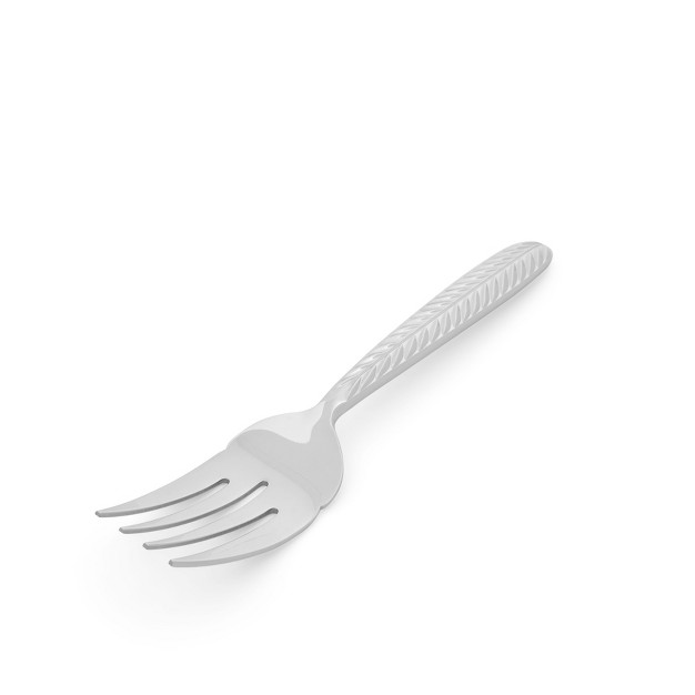 Portmeirion Botanic Garden Serving Fork Flatware Serving Utensils Premium Food Grade 18 10 Stainless Steel 8 6 Inches